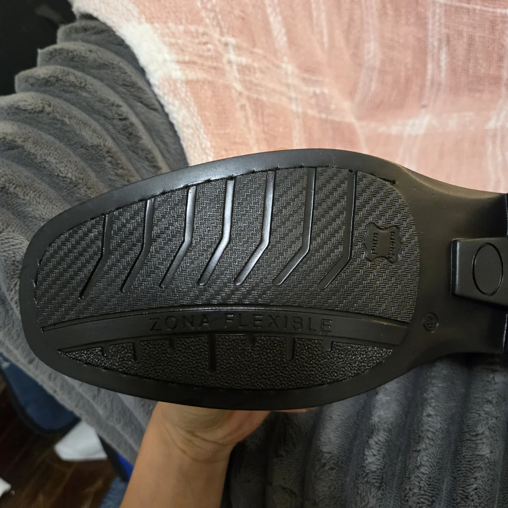 Mens 10.5 Full Leather chukka boots or dressy ankle boots Mad In Guatmalia - Picture 12 of 12